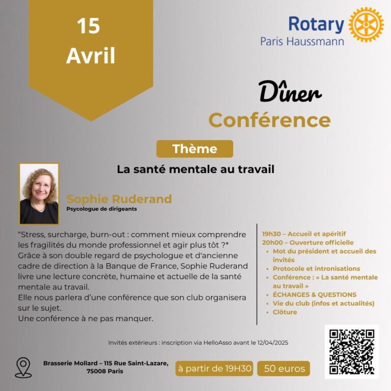 conférence sophie ruderand