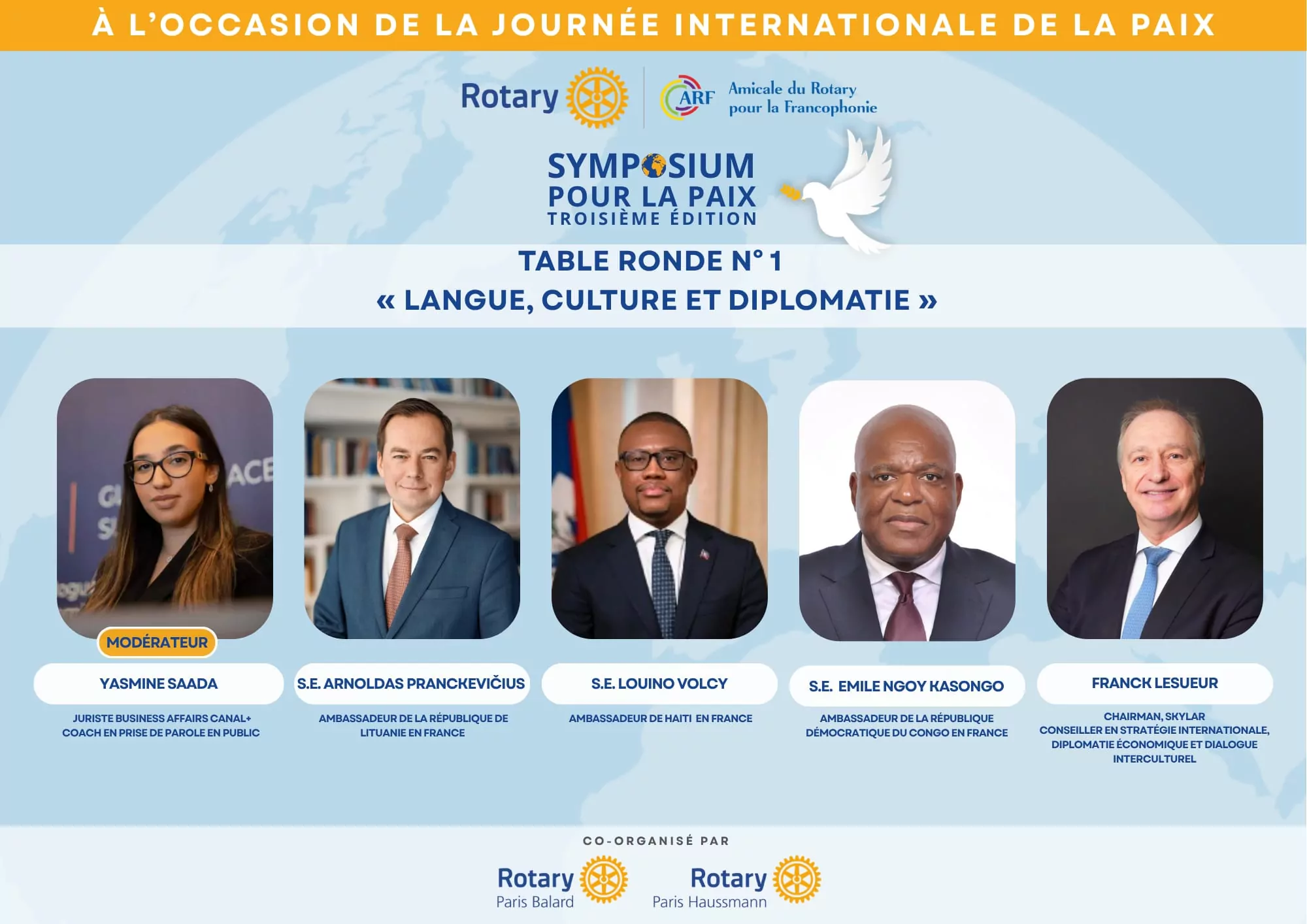 symposium pour la paix 2